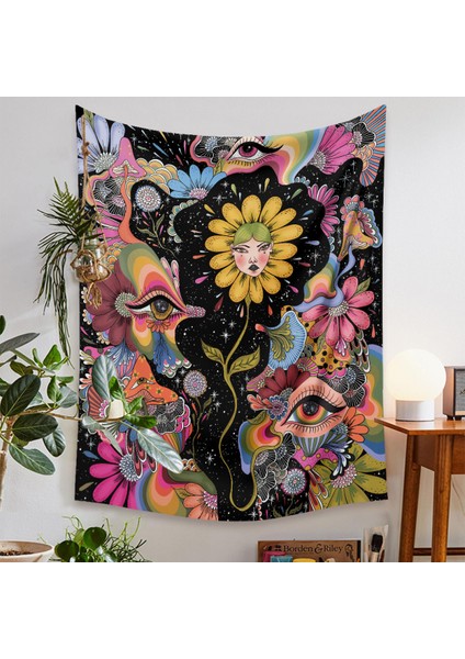 Sanat Ev Dekor Hediyeler Mandala Bohem Goblen Yatak Odası Dekorasyonu Için Uygun (1019-26,39 x 59 Inç) (Yurt Dışından)