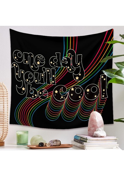 Goblen Estetik Sanat Ev Arka Plan Kumaş Dekor Hediye Oturma Odası Yatak Odası Dekor Için Renkli Goblen (254, 29 x 38 Inç) (Yurt Dışından) fiyatları