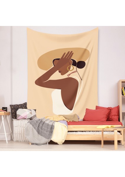 Bohem Goblen Estetik Sanat Ev Arka Plan Kumaş Süsleme Hediye Mandala Goblen Oturma Odası Yatak Odası Süsleme (Zjlc-16, 29 x 38 Inç) (Yurt Dışından) modelleri