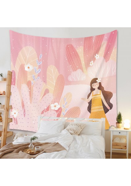 Bohem Goblen Estetik Sanat Ev Arka Plan Kumaş Süsleme Hediye Mandala Goblen Bebek Odası Süsleme Için (ZJ827-30, 39 x 59 Inç) (Yurt Dışından)
