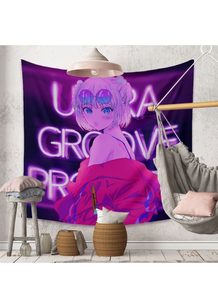 Anime Goblen Estetik Sanat Ev Arka Plan Kumaş Dekor Hediye Boho Goblen Oturma Odası Yatak Odası Dekoru Için (614-4, 71X91 Inç) (Yurt Dışından) fırsatları