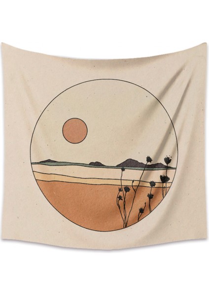 Goblen Estetik Sanat Ev Arka Plan Kumaş Dekor Hediye Mandala Bohemia Goblen Oturma Odası Yatak Odası Dekor Için Uygun (19,29 x 38 Inçh) (Yurt Dışından)