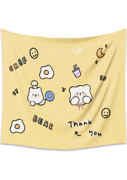 Bohem Goblen Estetik Sanat Ev Arka Plan Kumaş Süsleme Hediye Mandala Goblen Bebek Odası Süsleme Için (ZJ827-9, 51 x 59 Inç) (Yurt Dışından)