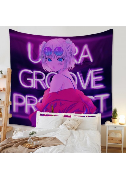 Anime Goblen Estetik Sanat Ev Arka Plan Kumaş Dekor Hediye Boho Goblen Oturma Odası Yatak Odası Dekoru Için (614-4, 59X79 Inç) (Yurt Dışından) fiyatları
