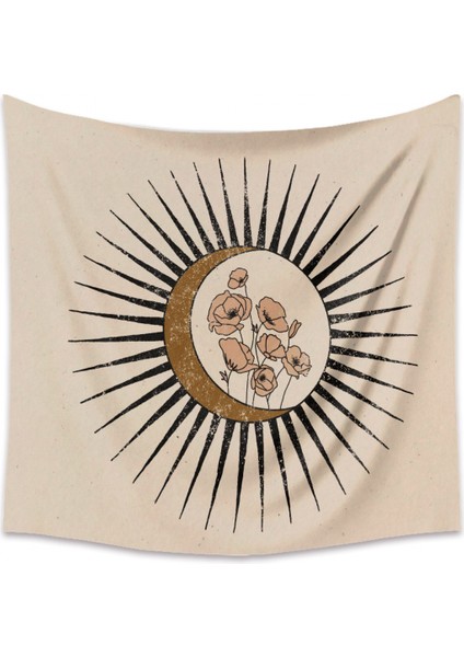 Goblen Estetik Sanat Ev Arka Plan Kumaş Dekor Hediye Mandala Bohemia Goblen Oturma Odası Yatak Odası Dekoru Için Uygun (45,71 x 91 Inç) (Yurt Dışından)