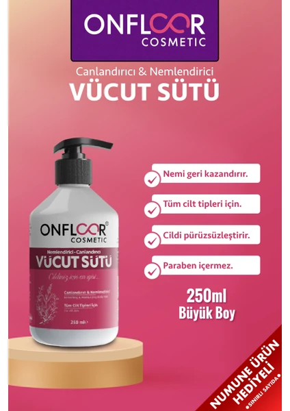 Nemlendirici Vücut Sütü 250 ml