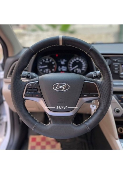 Hyundai Elantra Orjinal Kaplama Deri Direksiyon Kılıfı