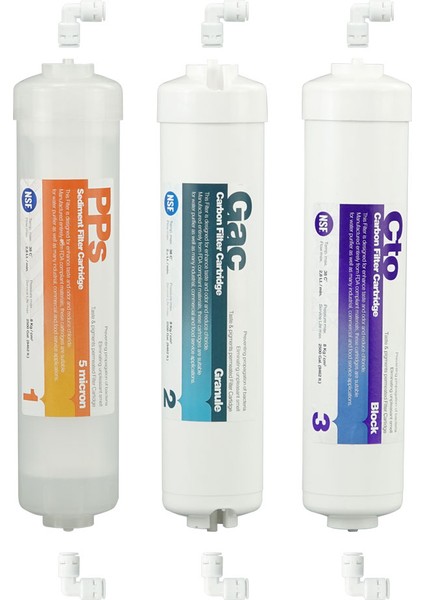 2,5 Inc Quick Filtre Seti+Dirsekli