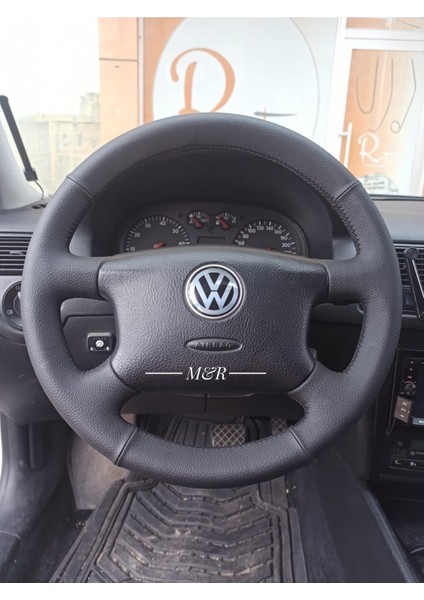 Volkswagen Golf Kaplama Deri Direksiyon Kılıfı