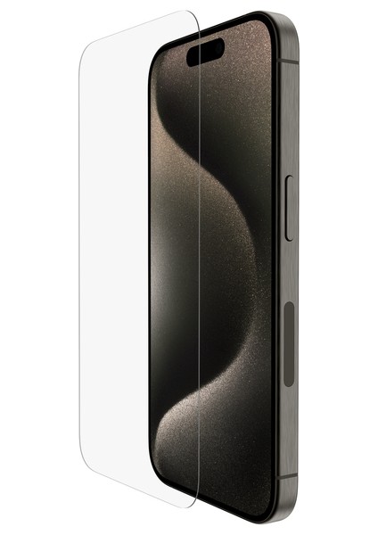 iPhone 15 Pro Için Temperli Cam Ekran Koruyucu (Kolay Hizalama Tepsili) / OVA137ZZ fiyatları