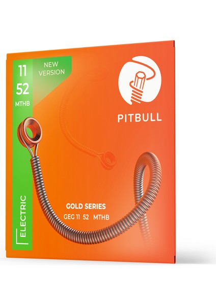 Pitbull Strings Pitbull Gold Seri Elektro Gitar Teli 11-52 Lthb Geg 11-52 3pswp 3'lü Set Hediyeli Paket