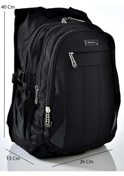 2227 Siyah Okul Çantası - Günlük Spor Seyahat Sırt Çantası modelleri