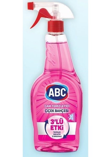 Abc Cam Temizleyici Çiçek Bahçesi 500 ml