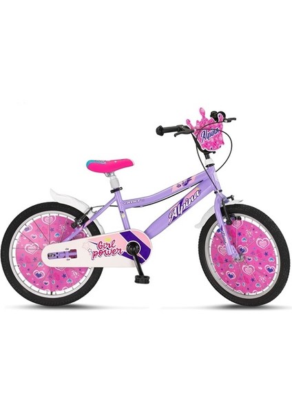2047 Alpına-L-Bmx-V-Kız Çocuk Bisikleti 20 Jant Lila
