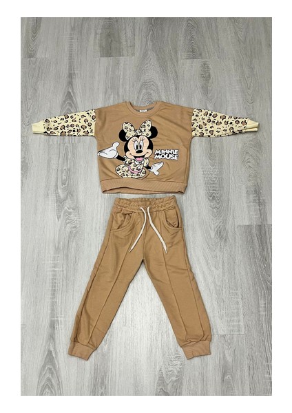 Zara Leopar Kol Minnie 3 Iplik Takım