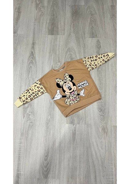 Zara Leopar Kol Minnie 3 Iplik Takım