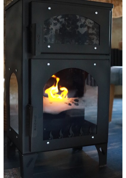 OZYSTOVE Kuzineli Pelet Sobası