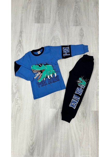 Erkek Çocuk Pijama T-Rex