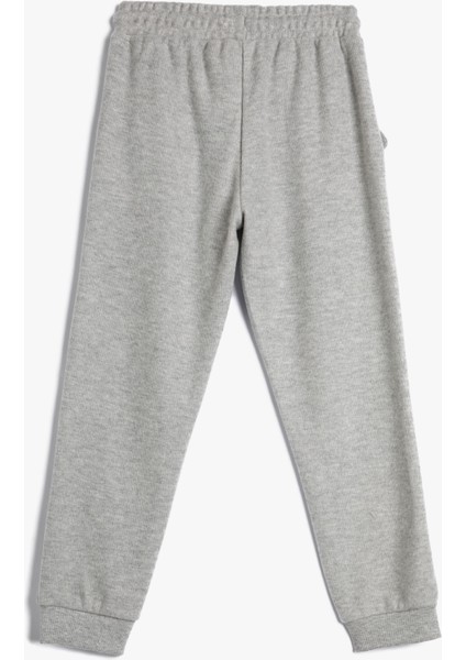 Basic Jogger Eşofman Altı Fitilli Kadife Beli Bağlamalı Cepli Şardonlu fiyatları