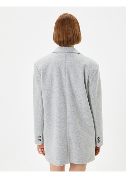 Blazer Ceket Düğmeli Kapaklı Cepli fırsatları