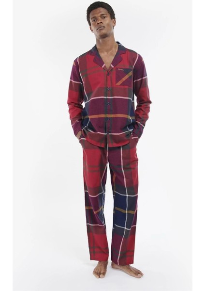 Large Scale Laith Pijama Set RE52 Large Red Tartan