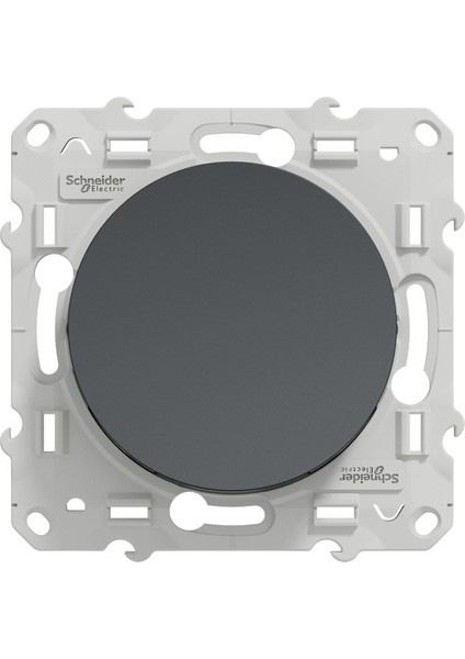 Odace Antrasit Lıght Modül + Kapak