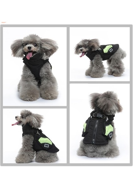 Pet Köpek Koşum Tarzı Köpek Giysileri Fermuarlı Ceket (Yurt Dışından) modelleri