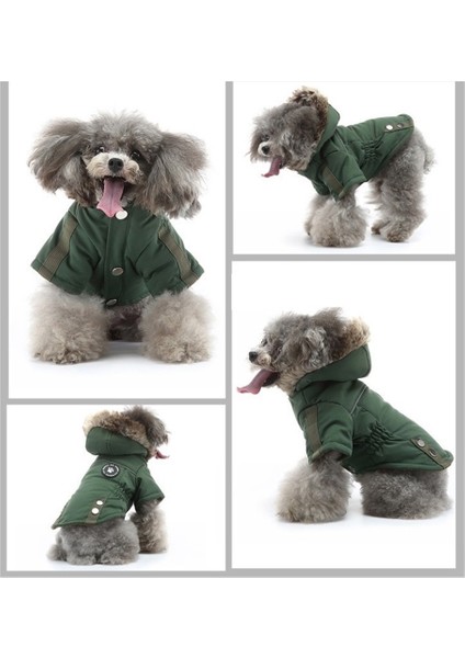 Pet Köpek Koşum Tarzı Köpek Giysileri Fermuarlı Ceket (Yurt Dışından) modelleri