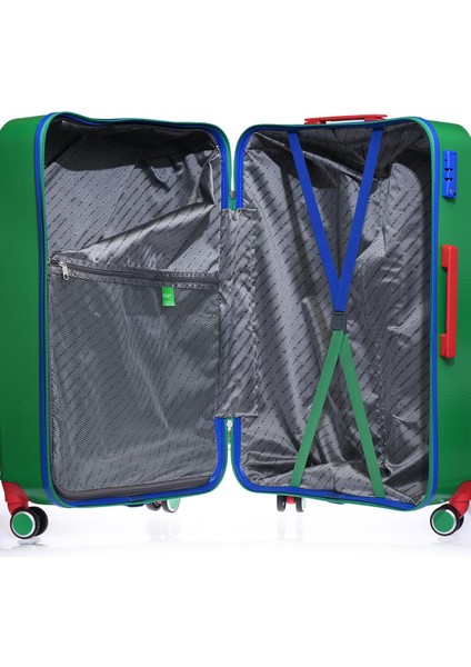 14BNT600-01-YSL Trolley 70 Cm Yeşil Büyük Boy Valiz fırsatları