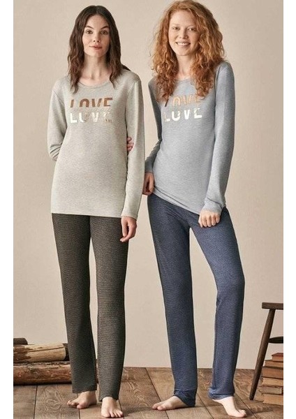 3933 Love Uzun Kollu Pijama Takım fiyatları