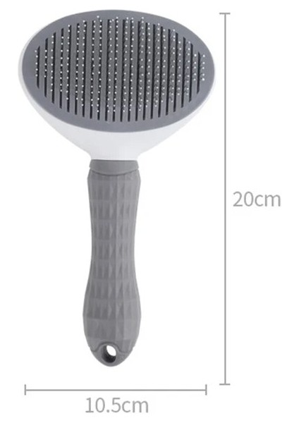 C Gri Pet Kabak Fırça Kedi Köpek Temizleme Slicker Tarak Köpek Bakım Aracı Kolay Gevşek Karışık Saçları Kaldırır (Yurt Dışından) fiyatları