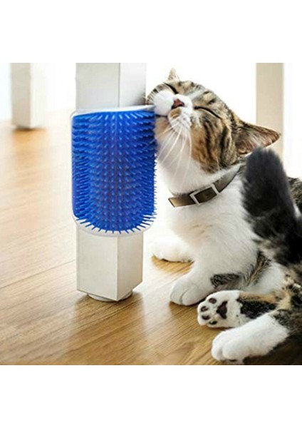 3 Adet-Catnip Stvk Kedi Aksesuarları Pet Kedi Kendini Damat Duvar Köşe Masaj Tarak Kediler Fırça ile Catnip Kediler Tarak Uzun ve Kısa Kürk (Yurt Dışından)
