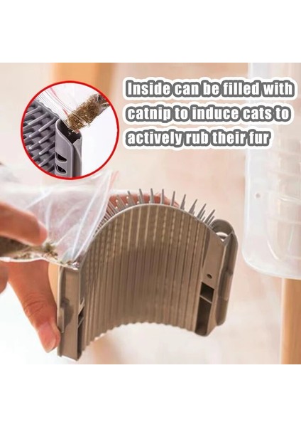 Uzun Mavi Pet Tarak Fırça Kedi Nipiği Kedi Tırmalama Gıdıklama Epilasyon Duvar Köşe Masaj Kendini Damat Pet Bakım Temizleme Kaynağı (Yurt Dışından) fırsatları