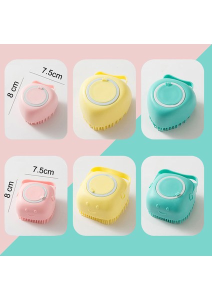 Sarı Evcil Hayvan Aksesuarları Köpekler Için Şampuan Masaj Fırçası Banyo Köpek Kedi Masaj Tarağı Bakım Duş Fırçası Banyo Için Yumuşak Fırçalar (Yurt Dışından) fırsatları