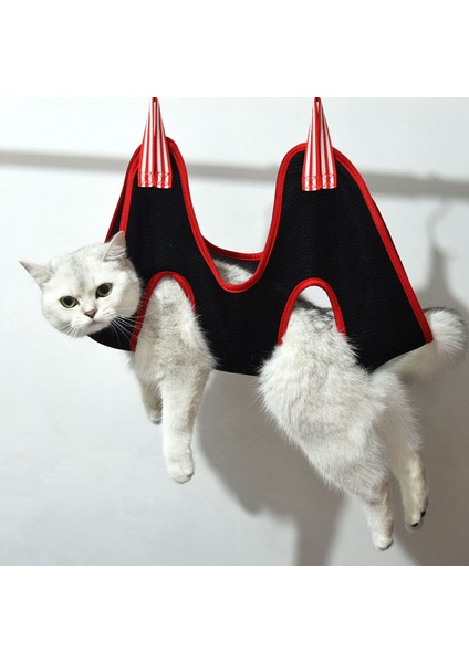 Mavi Set L Çivi Kesme Ve Saç Kurutma Için Evcil Hayvan Hamak Köpek Kedi Bakım Hamakları Kısıtlama Çantası Pet Shop Budama Seti Tarak Tırnak Makası (Yurt Dışından) modelleri