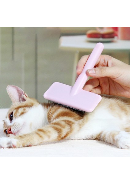 Pembe (Yumuşak Iğne) Evcil Hayvan Fırçası Özel Amaçlı Güzellik Tarağı Hava Yastığı Tarak Sert Iğne Açık Düğüm Yumuşak Iğne Saçı Düzleştirir Evcil Hayvan Malzemeleri (Yurt Dışından) fiyatları