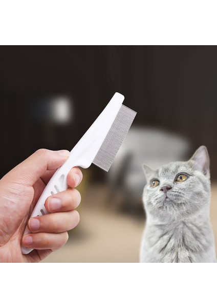 Stil 1 M Pet Tarak Pire Korumak Paslanmaz Çelik Tarak Konfor Pire Saç Bakım Kedi Temizleme Fırçası Evcil Hayvan Temizlik Malzemeleri (Yurt Dışından)