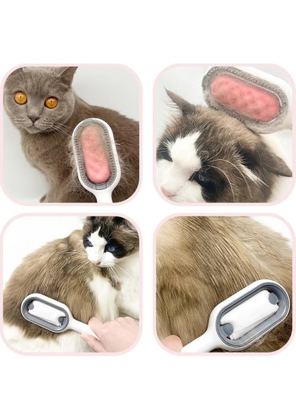 Mendil Kısa Saç P Pet Dökülme Fırçası Silikon Köpek Fırça Kedi Bakım Tarağı Saç Çıkarıcı Masaj Aletleri Kediler Köpekler Için Lint Sökücü (Yurt Dışından) modelleri