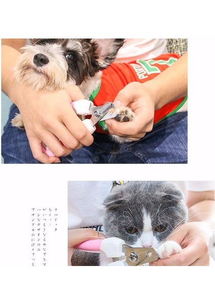 E Paslanmaz Profesyonel Evcil Hayvan Tırnak Makası Köpek Kedi Çelik Iki Renkli Emek Tasarrufu Sağlayan Tırnak Makası Uygun Güzellik Temizlik Malzemeleri (Yurt Dışından) fırsatları
