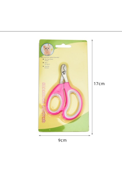 Pembe Evcil Hayvan Tırnak Makası Kedi ve Köpek Tırnak Makası Profesyonel Köpek Tırnak Makası Paslanmaz Çelik Kırpıntılarla Birlikte Verilen Pençe Tırnakları (Yurt Dışından) indirimleri