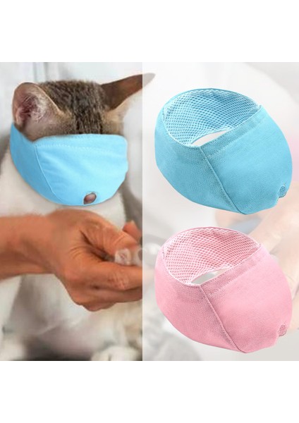 Pembe S Nefes Kedi Na mlu Anti Bite Yavru Ağızlıklar Maske Kediler Banyo Bakım Çantası Evcil Hayvan Malzemeleri (Yurt Dışından) fırsatları