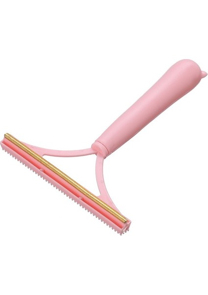 Pembe Tnabilir Manuel Kumaş Tiftiği Pet Saç Çıkarıcı Fırça Pamuk Tiftiği Temizleyici Kanepe Elbise Temizleme Kumaş Tiftiği Fırçası Fuzz Kumaş Evcil Hayvan Aksesuarları (Yurt Dışından)
