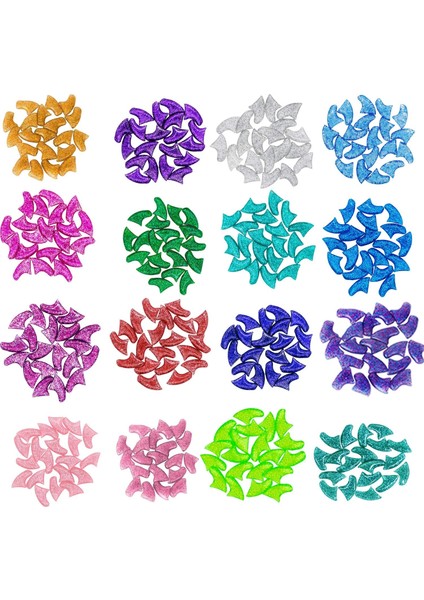 Mavi Glitter L 20 Adet Renkli Kedi Tırnak Kapakları Yumuşak Kedi Pençesi Yumuşak Paws Ücretsiz Yapışkanlı Tutkal Pet Tırnak Koruyucu Kapak (Yurt Dışından) modelleri