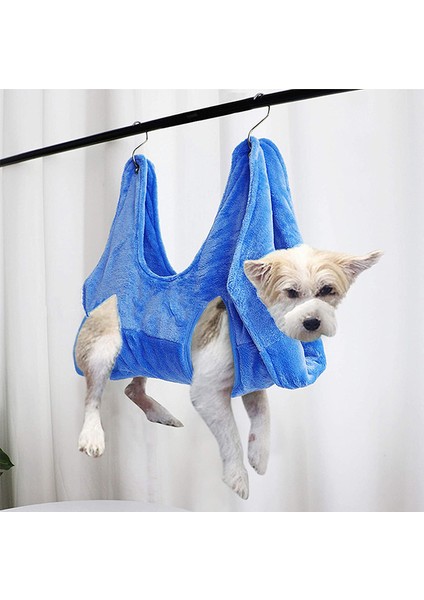 Mavi L Pet Kedi Bakım Hamak Kedi Bakım Hamakları Kısıtlama Çantası Yavru Köpek Kedi Tırnak Klip Kırpma Banyo Çantası (Yurt Dışından) modelleri