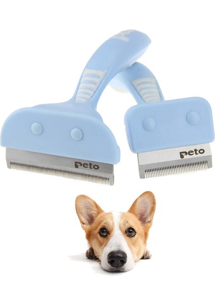 Mavi 75X160MM Pet Saç Dökülme Tarak Pet Köpek Kedi Fırça Bakım Aracı Epilasyon Tarağı Köpekler Kediler Köpek Temizleme Bakım Araçları (Yurt Dışından) modelleri