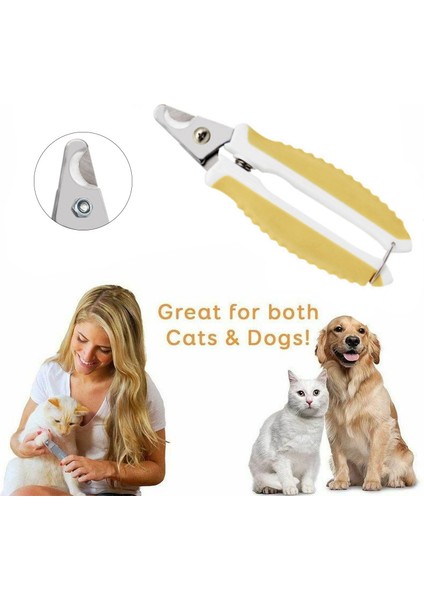 Sarı L Pet Paslanmaz Çelik Tırnak Makası Kedi Güvenlik Tırnak Makası Pet Köpek Temizleme ve Tırnak Geliştirme Araçları S/l (Yurt Dışından) fırsatları