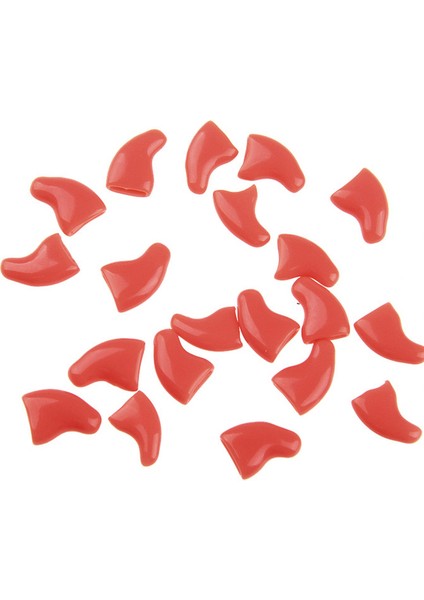 Turuncu Sarı Xs 20 Adet Silikon Yumuşak Kedi Tırnak Kapağı Kedi Paw Pençe Evcil Tırnak Koruyucu Kedi Tırnak Kapak Evcil Tırnak Koruyucusu Yavru Kedi Evcil Ürünleri (Yurt Dışından)