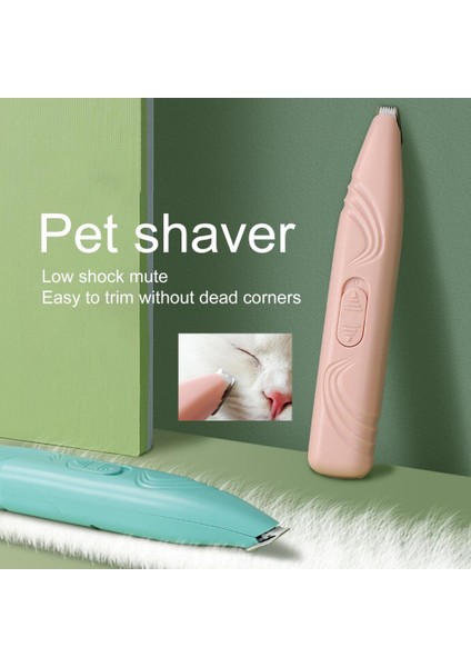 Pembe 1 Takım Elektrikli Evcil Hayvan Kırkma Makinesi Pratik Abs Pet Ayak Saç Düzeltici Pet Köpek Kedi Pençe Saç Kesme Makinesi Tıraş Makinesi Ev Kullanımı Için (Yurt Dışından) modelleri