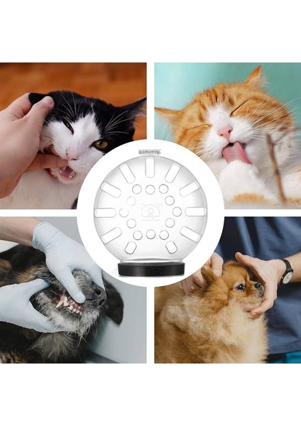 L Kedi Köpek Anti-Isırık Namlu Bakım Aksesuarları Nefes Maske Anti-Yalama Uzay Kaput Maskesi Kapak Namlu Banyo Bakım Malzemeleri (Yurt Dışından)