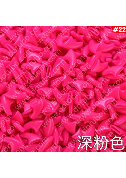 Koyu Pembe S Yeni Moda Renkli Kedi Tırnak Kapakları Yumuşak Kedi Pençesi Yumuşak Paws 20 Adet/grup Yapışkan Tutkal ile Boyut Xs S M Lgift Evcil Hayvan Için (Yurt Dışından)